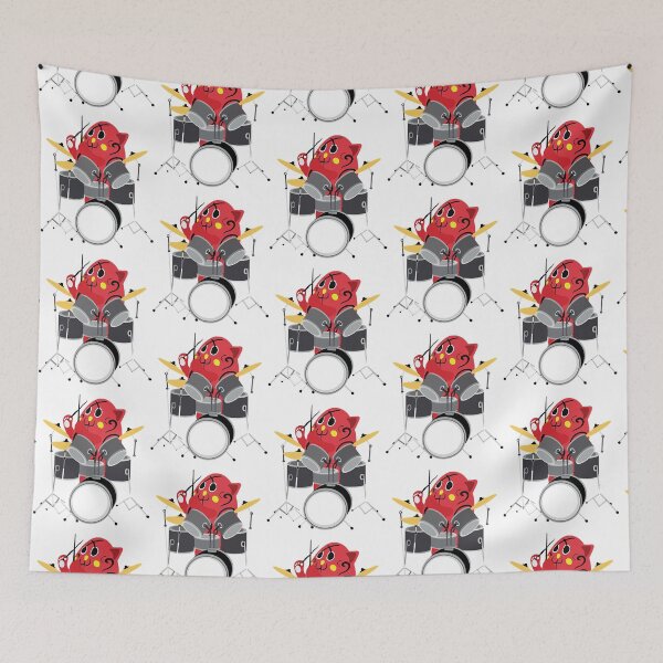 Item preview, Nyango Star Mascot Drummer                 designed and sold by happystyling.