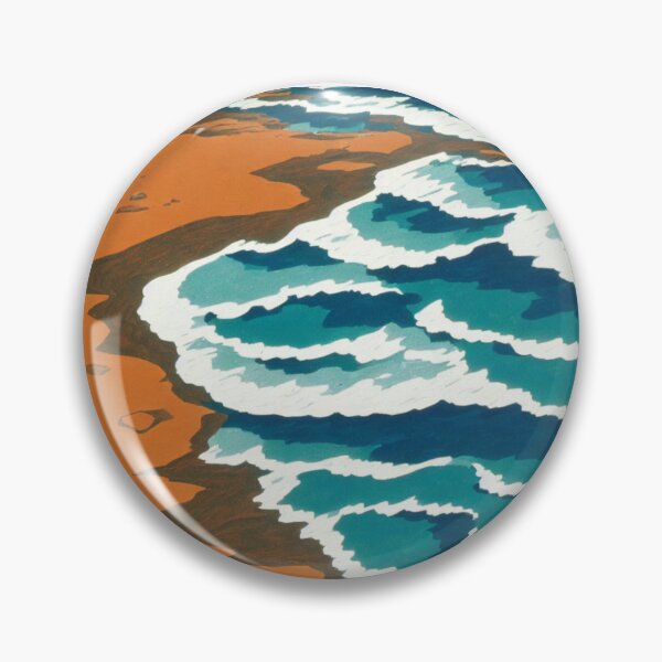 Item preview, Jeffrey Smart Inspired Art - Tide designed and sold by ArtzandDesignz.