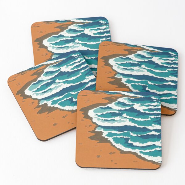 Item preview, Jeffrey Smart Inspired Art - Tide designed and sold by ArtzandDesignz.
