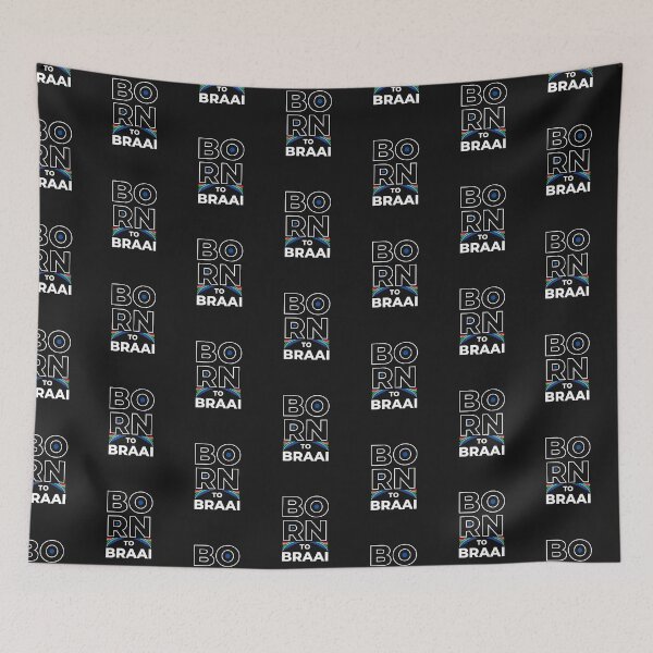 Item preview, Born to braai - South African braai designed and sold by Huesoffun.