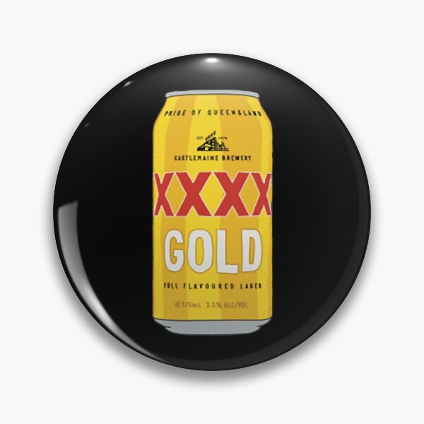 Item preview, Hand-drawn XXXX Gold can designed and sold by GuvaZone.