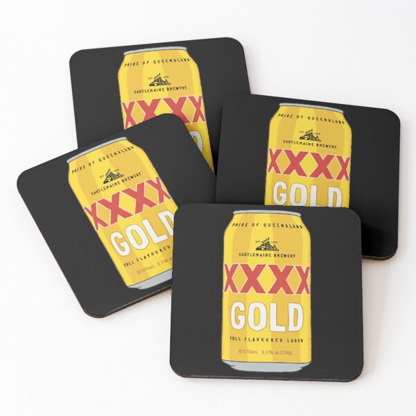 Item preview, Hand-drawn XXXX Gold can designed and sold by GuvaZone.