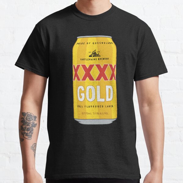 Hand-drawn XXXX Gold can Classic T-Shirt