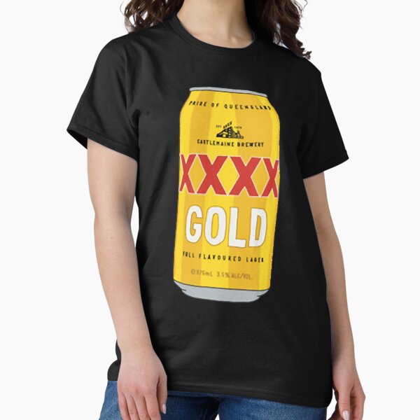 Item preview, Hand-drawn XXXX Gold can designed and sold by GuvaZone.