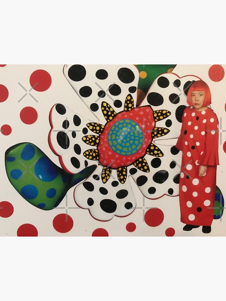 Pumpkin Polka Dot Yayoi Kusama Print