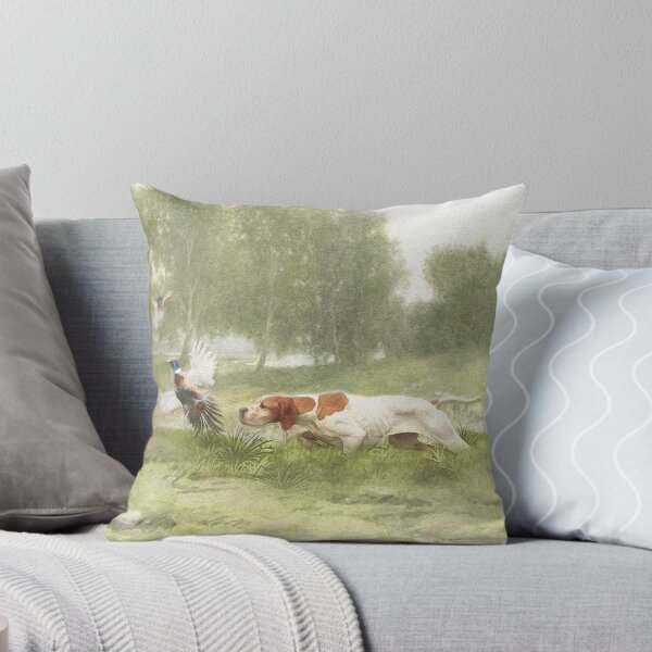 Aperçu de l'œuvre Chasse au faisan avec braque créée et vendue par TammyHunterArt.
