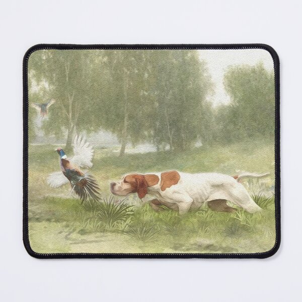 Item preview, Pheasant Hunting with Pointer designed and sold by TammyHunterArt.