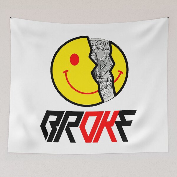 Item preview, I Am Broke, But It Is Ok; designed and sold by StickerApe.