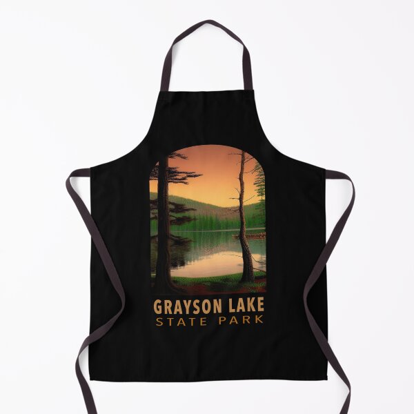 Item preview, Grayson Lake State Park in Kentucky designed and sold by CattlettArt.