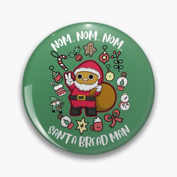 Item preview, Santa Bread Man designed and sold by The magic  Yellow bus.