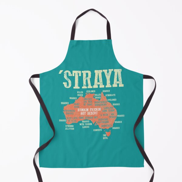 Item preview, Vintage Aussie Day Straya Australia Map G_x27_day Mate Outback designed and sold by GuvaZone.