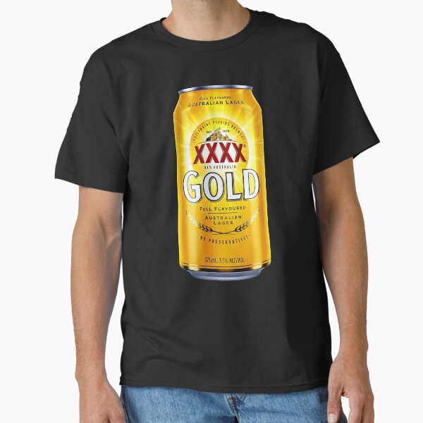 Vista previa del artículo con la obra «XXXX lata de oro», diseñado y vendido por GuvaZone.