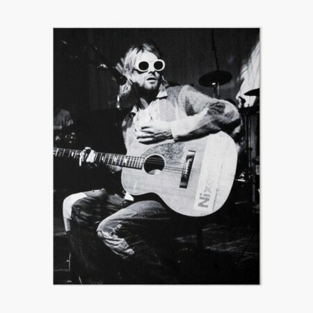 Artikel-Vorschau von Denkwürdiger Sänger Grunge, der Gitarre spielt 80er 90er Jahre - Retro-Poster, designt und verkauft von hioperzy.