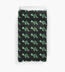 Turtle chibi Duvet Cover
