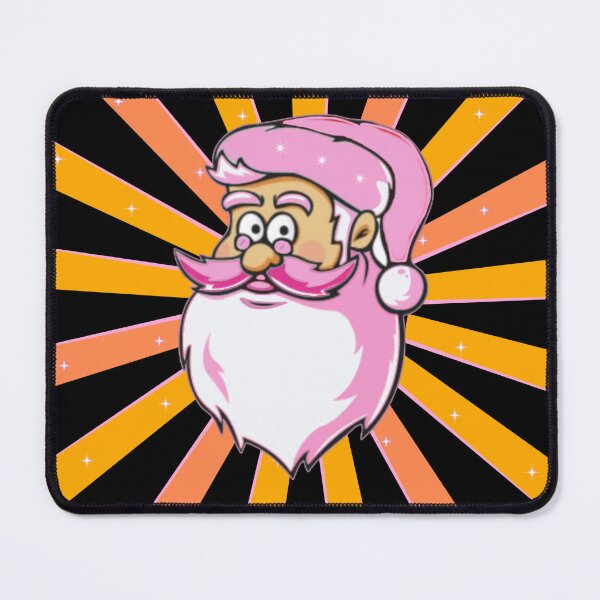 Item preview, Retro vintage pink Santa Claus sunshine designed and sold by DreamKaracters.