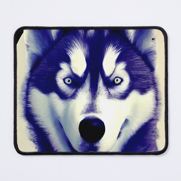Item preview, Siberian Husky colorful dog portrait #47 designed and sold by supeart.