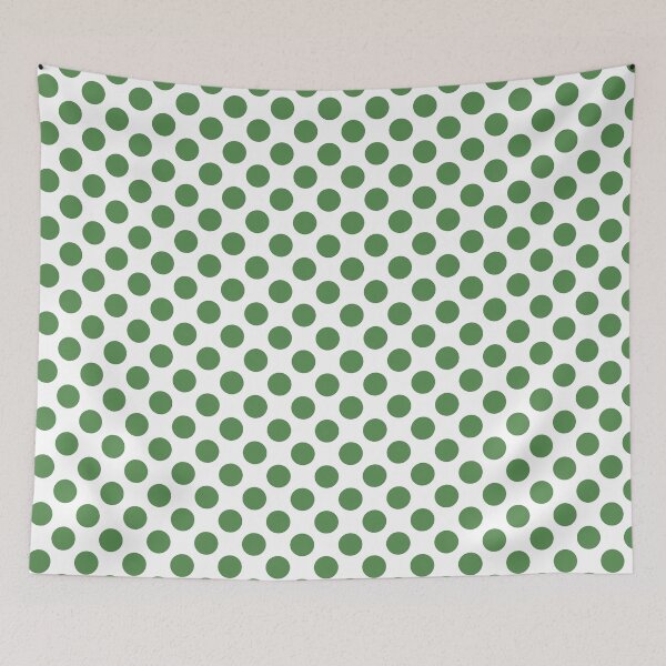 Item preview, Bold Online Lime green polka dots designed and sold by coverinlove.