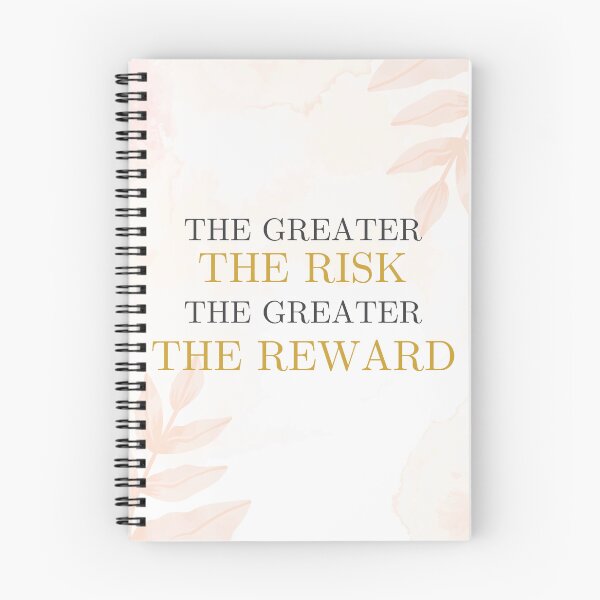 Item preview, The Greater The Risk The Greater The Reward designed and sold by MalcolmAndPark.