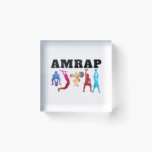 Item preview, AMRAP Inspirational Goals designed and sold by Desiznn.