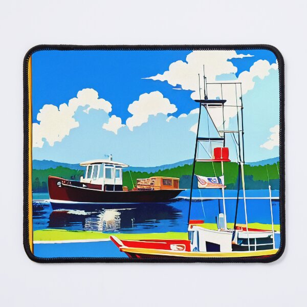 Item preview, Fishing Boat Poster designed and sold by BAYFAIRE.
