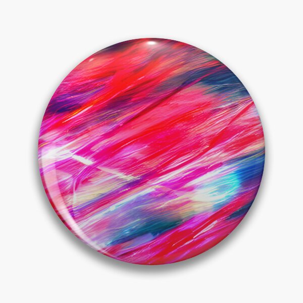 Item preview, thick dense paint pattern knife art - pink blue paint pattern #22 designed and sold by supeart.