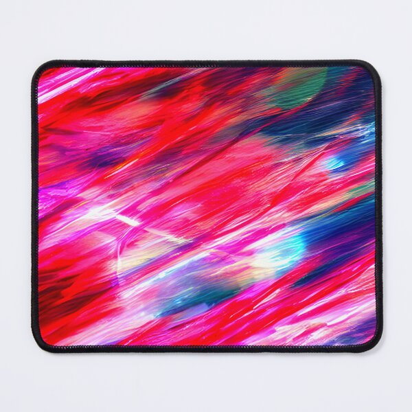 Item preview, thick dense paint pattern knife art - pink blue paint pattern #22 designed and sold by supeart.