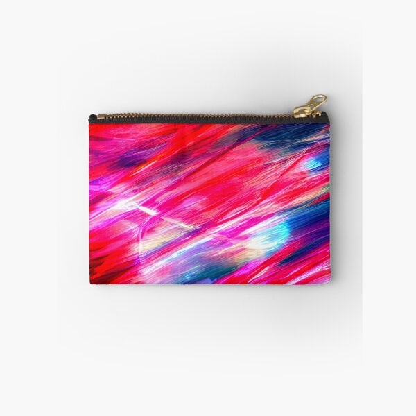 Item preview, thick dense paint pattern knife art - pink blue paint pattern #22 designed and sold by supeart.