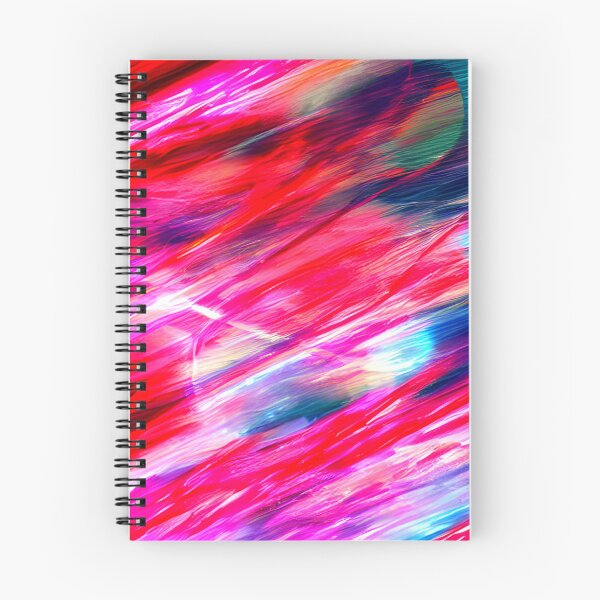 Item preview, thick dense paint pattern knife art - pink blue paint pattern #22 designed and sold by supeart.