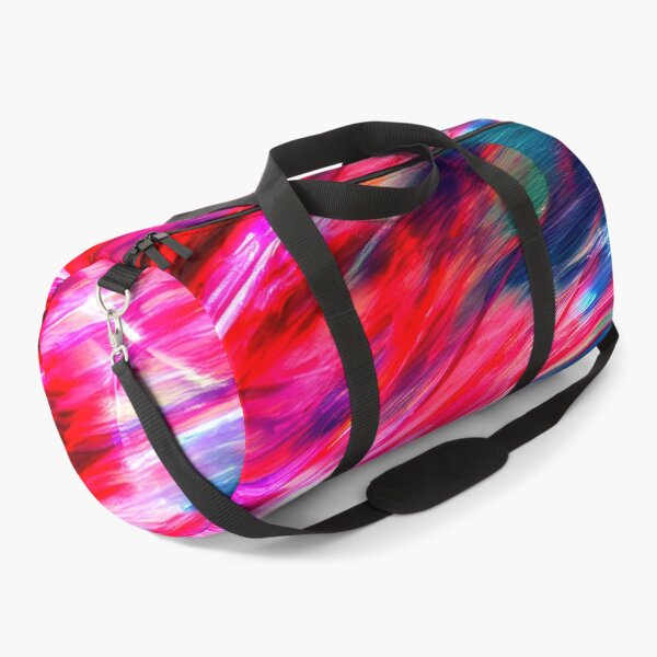 Item preview, thick dense paint pattern knife art - pink blue paint pattern #22 designed and sold by supeart.