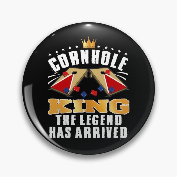 Artikelvorschau, Cooler Cornhole King für Cornhole Board Spieler Dad Men entworfen und verkauft von KennediWitting.