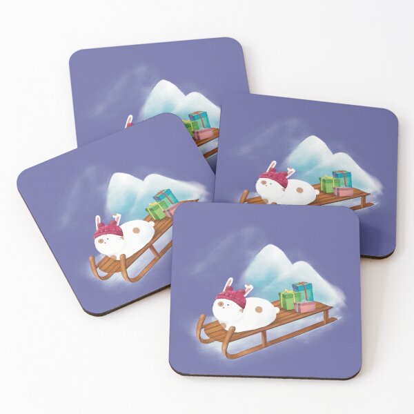 Item preview, Biscotti Delivers Presents via Sled Ride designed and sold by mwkairos.