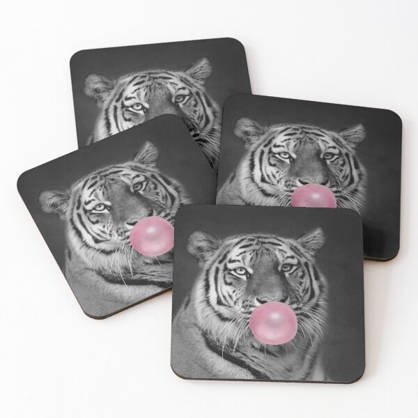 Item preview, Bubble Gum Tiger 3 designed and sold by Elisabeth Lucas.