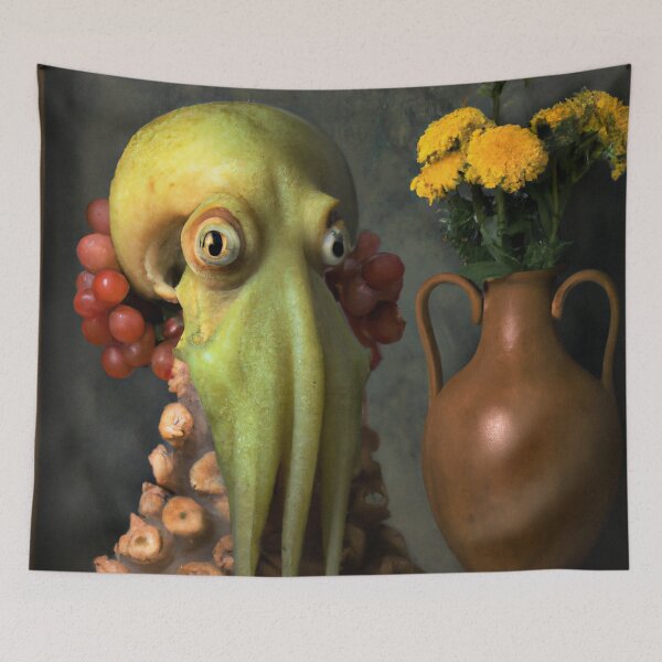 Item preview, Portrait of a Octopus designed and sold by Bakesales.