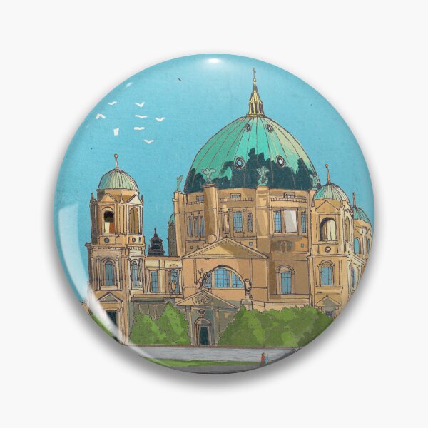 Artikelvorschau, Berliner Dom Deutschland Abbildung entworfen und verkauft von Wall-Art-Sketch.