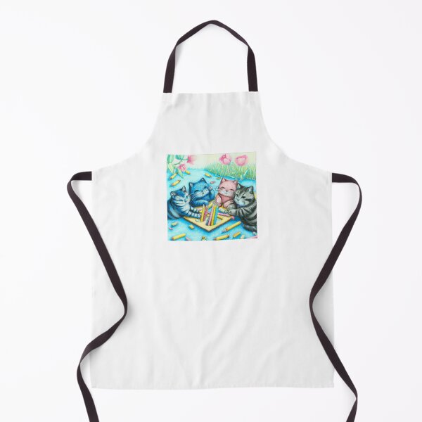 Item preview, Kitty Art Party Picnic designed and sold by Pariahs-Design.