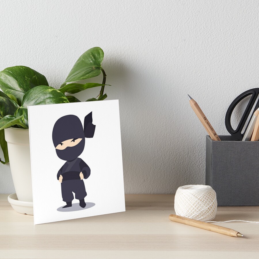 Ninja Assassin Art Board Print for Sale by XINNN