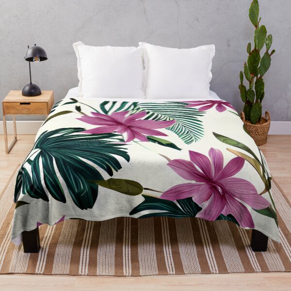 Item preview, Monstera Leaf with Maroon Flowers designed and sold by supeart.