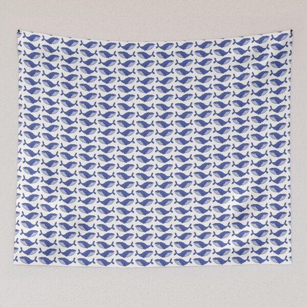 Item preview, A pod of blue whales designed and sold by rainbowcho.