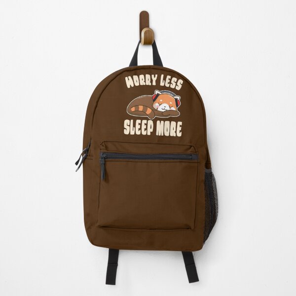 Item preview, Red Panda, Worry Less Sleep More designed and sold by samah82.