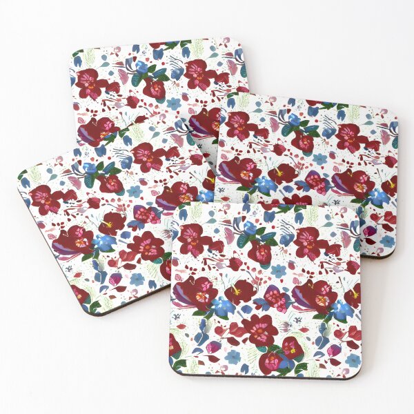 Item preview, Watercolor Rose Petals Pattern designed and sold by supeart.