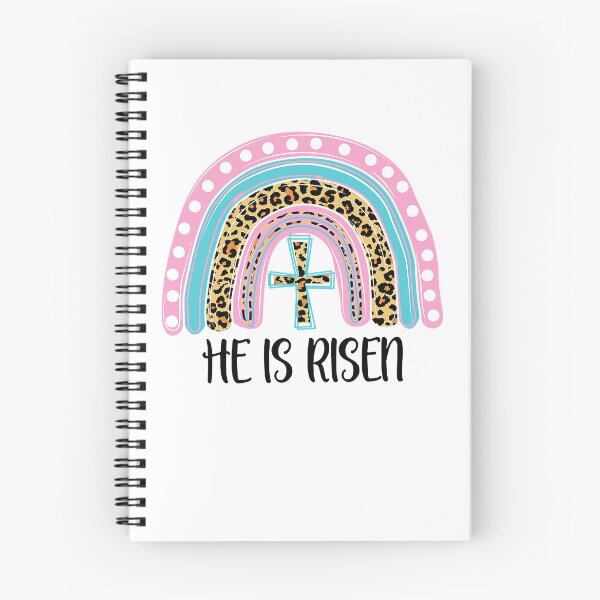 Item preview, Jesús cristiano Ha resucitado Biblia Jesús Resurrección Pascua Arco iris leopardo designed and sold by 2SCOM.