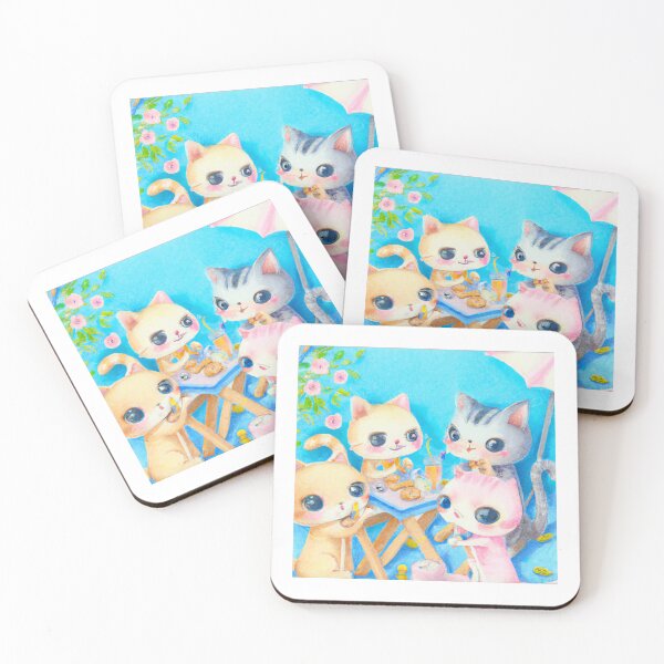 Item preview, Kitty BFF Picnic  designed and sold by Pariahs-Design.