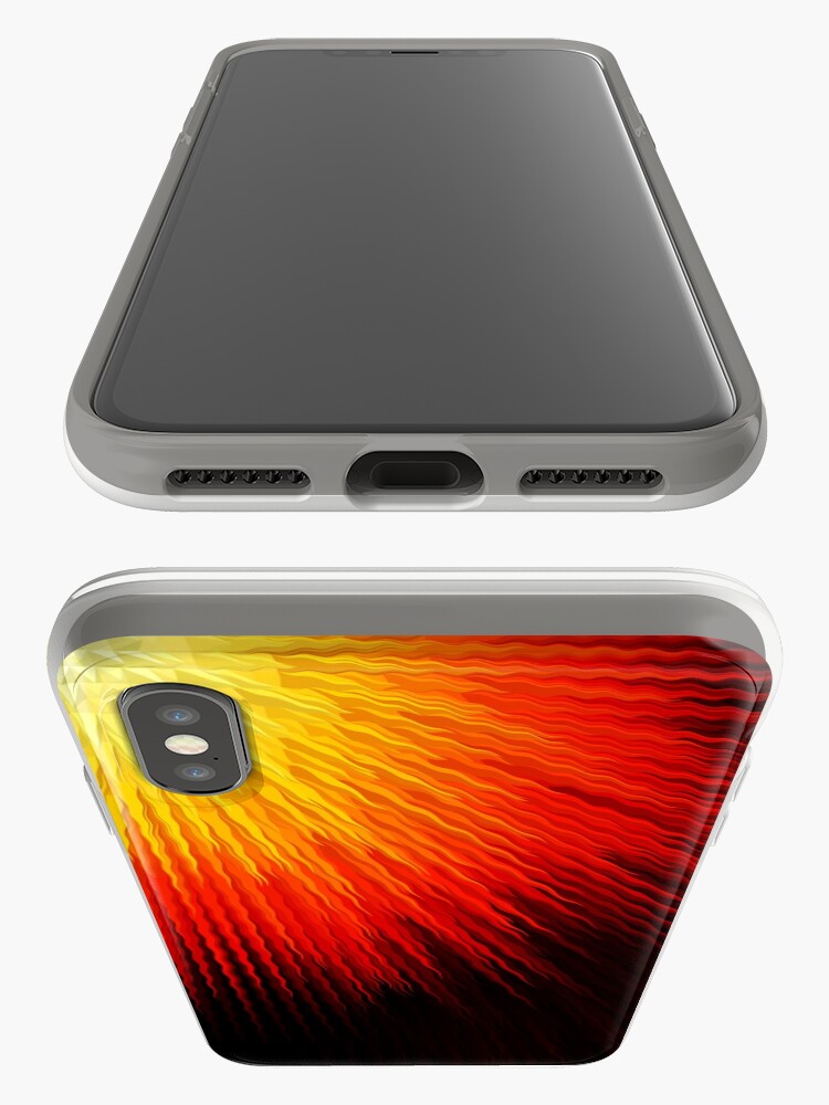 Alternate view of Fiery sun iPhone Case & Cover