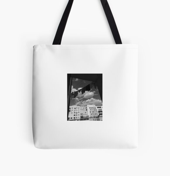 Laying clothes All Over Print Tote Bag