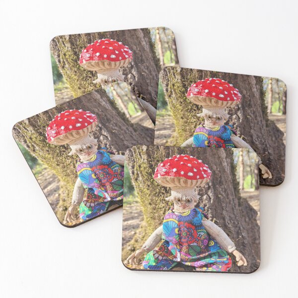 Item preview, Fly Agaric chills on a tree. designed and sold by Boni  Woodland.