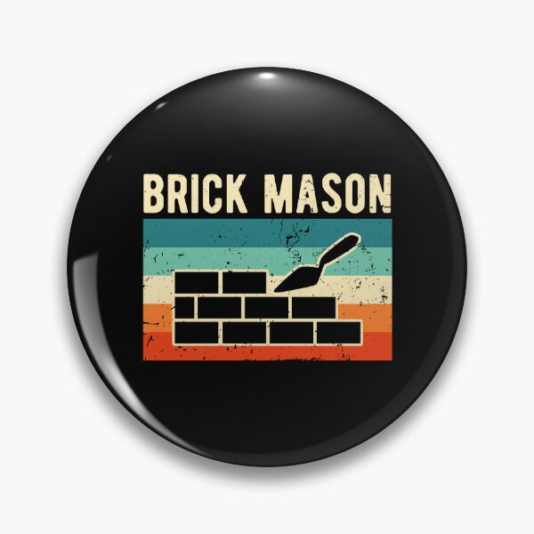 Item preview, Retro Vintage Brick Mason  designed and sold by NestaReign.
