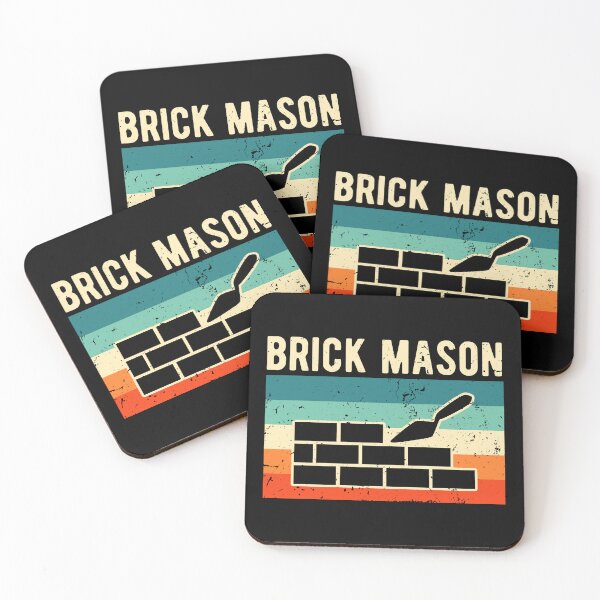 Item preview, Retro Vintage Brick Mason  designed and sold by NestaReign.