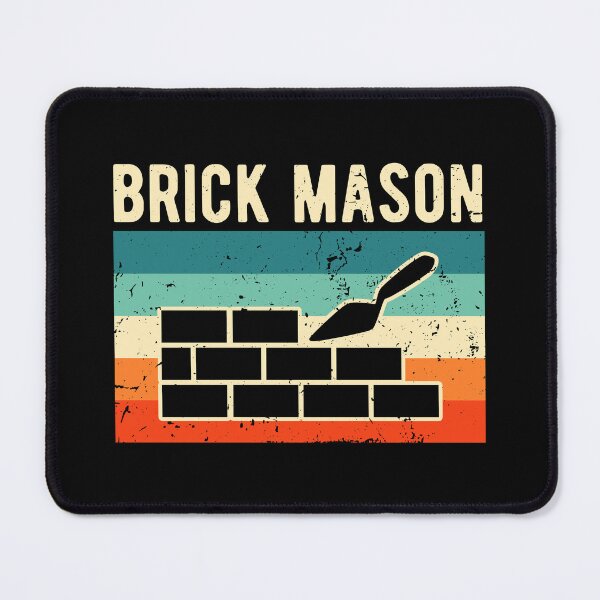 Item preview, Retro Vintage Brick Mason designed and sold by NestaReign.