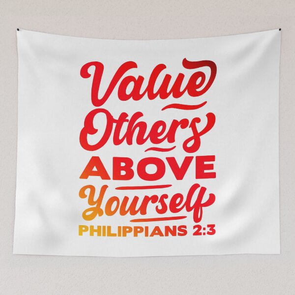 Item preview, Value Others Above Yourself - Philippians 2:3 designed and sold by plushism.