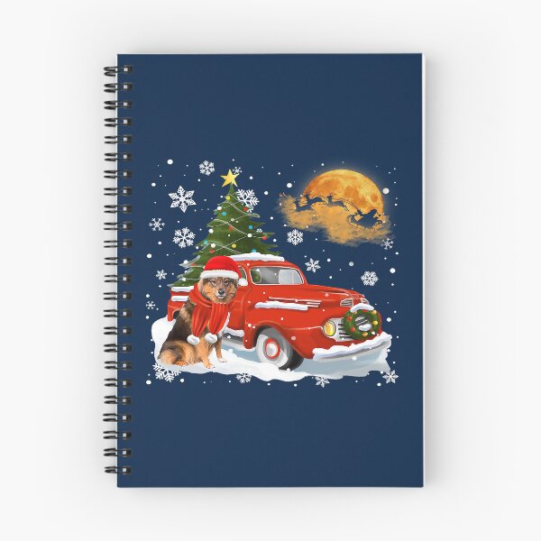 Item preview, Eurasier Vintage Wagon Red Truck Christmas Tree Pajamas89 designed and sold by Positiv3Arts.